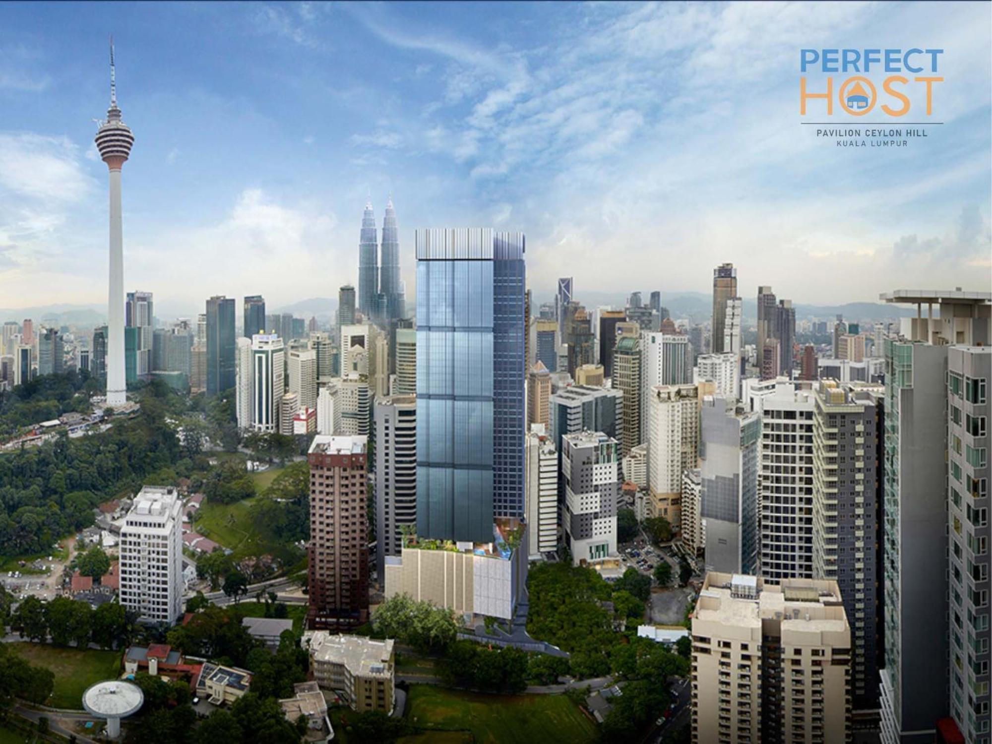Pavilion Ceylon Hill Suites, Bukit Bintang By Perfect Host 吉隆坡 外观 照片 The proposed tower
