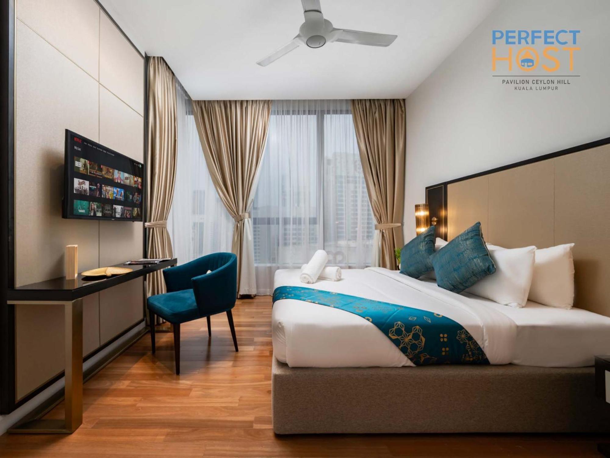 Pavilion Ceylon Hill Suites, Bukit Bintang By Perfect Host 吉隆坡 外观 照片 Deluxe Room