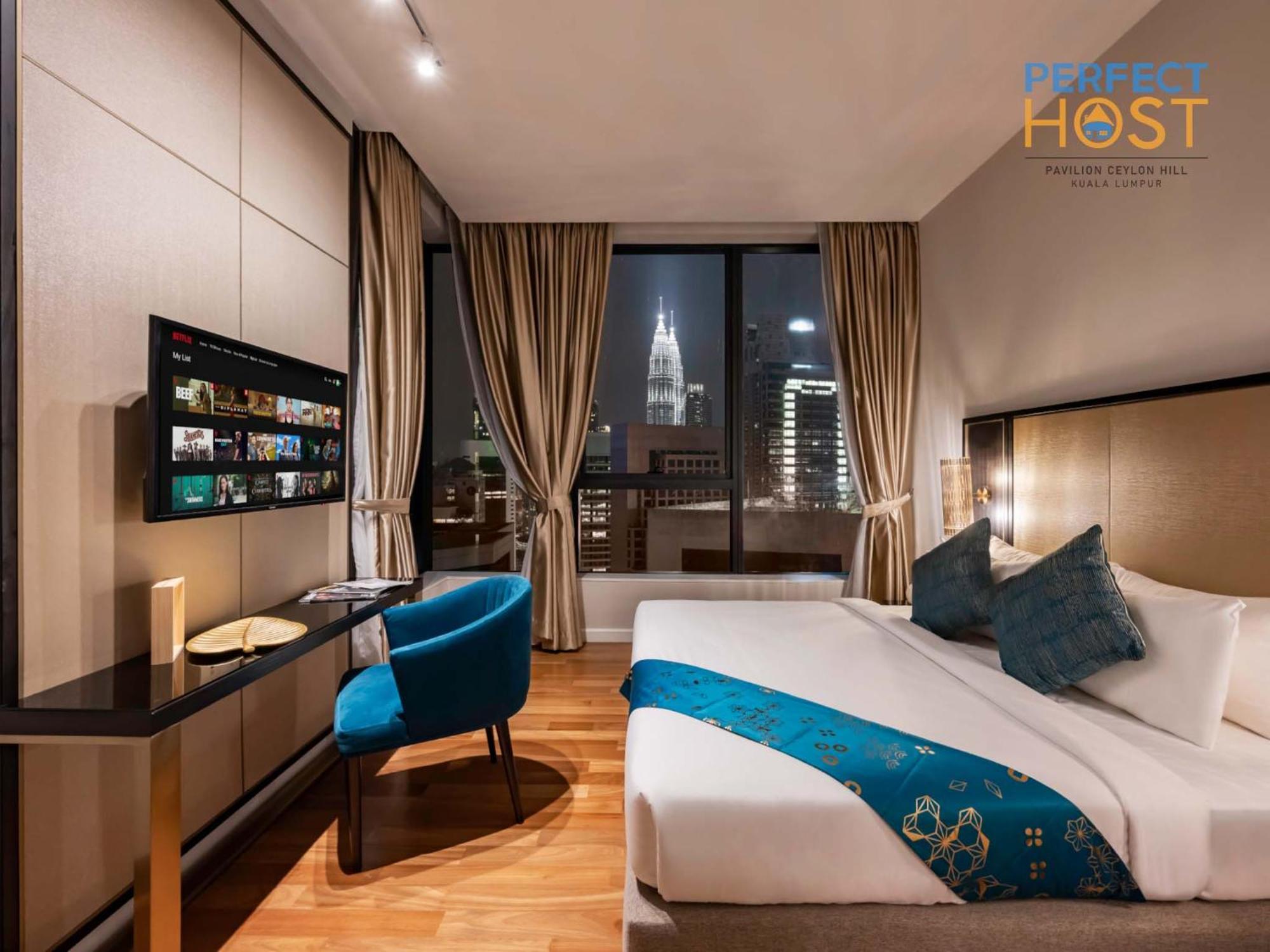 Pavilion Ceylon Hill Suites, Bukit Bintang By Perfect Host 吉隆坡 外观 照片 Deluxe Room