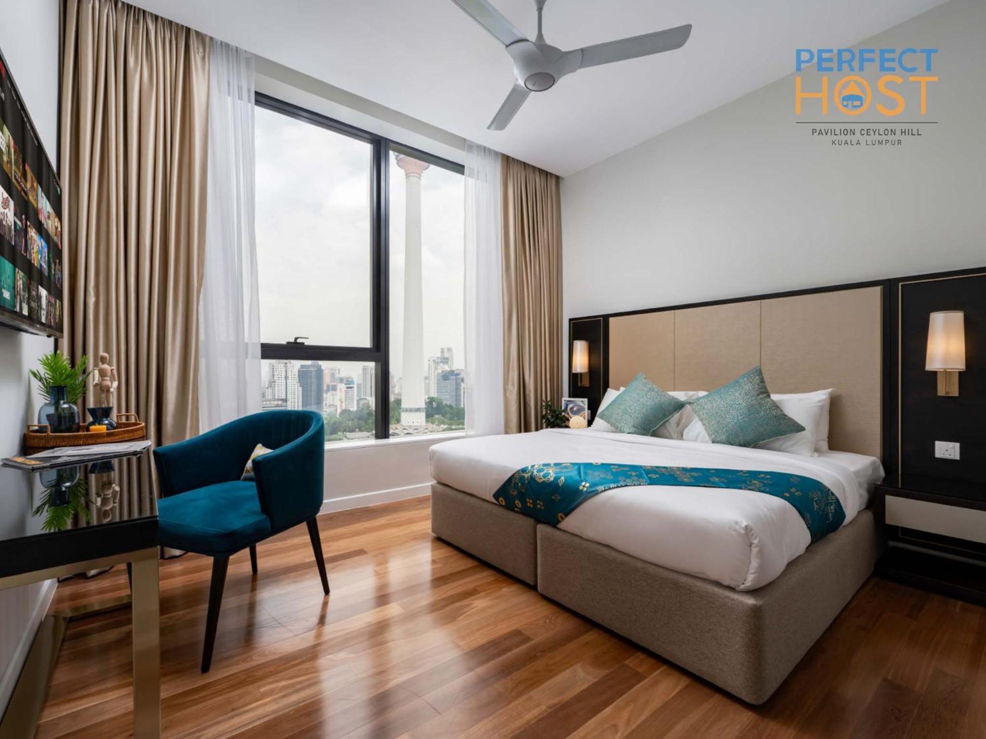 Pavilion Ceylon Hill Suites, Bukit Bintang By Perfect Host 吉隆坡 外观 照片 Deluxe Room