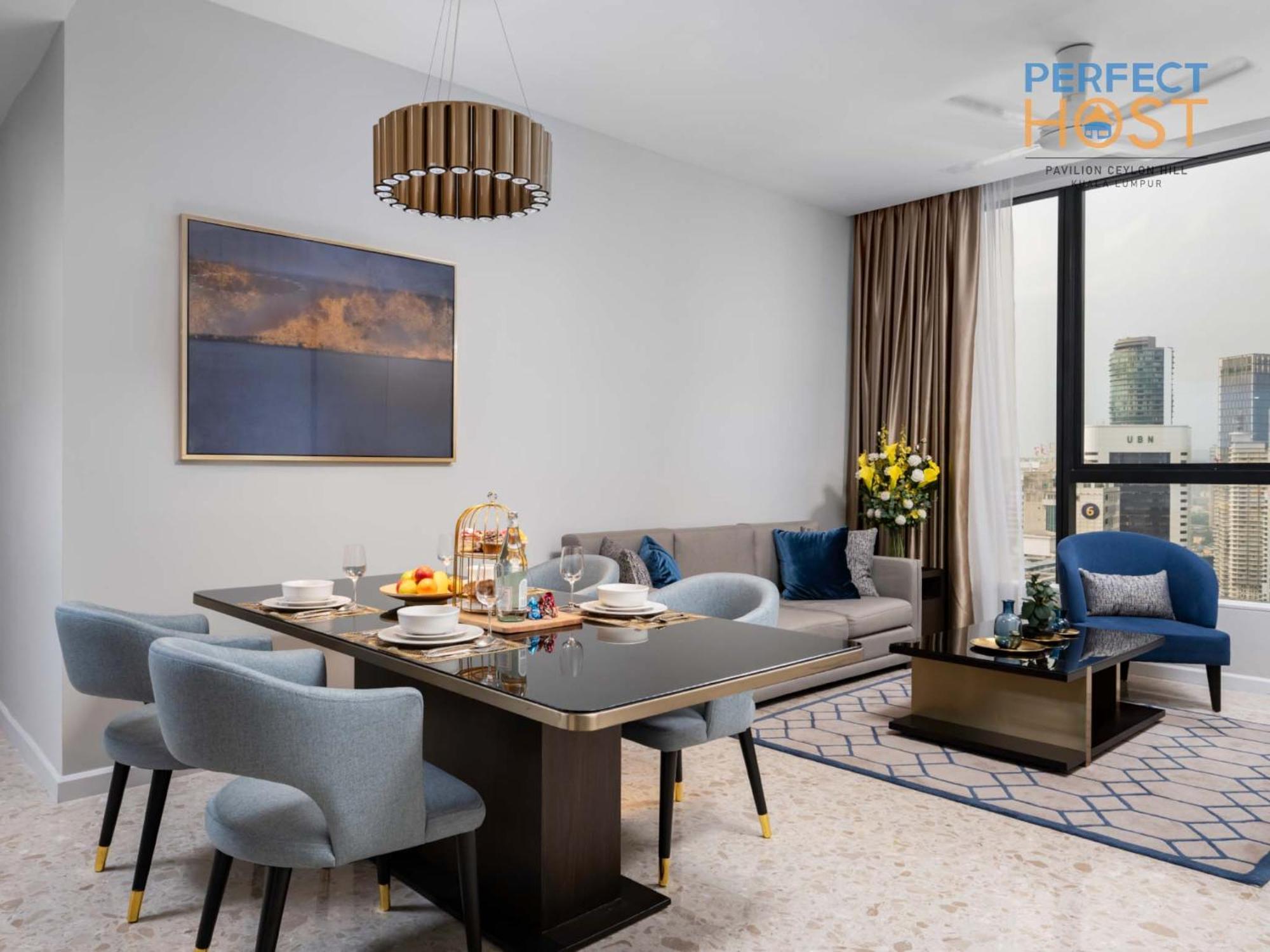 Pavilion Ceylon Hill Suites, Bukit Bintang By Perfect Host 吉隆坡 外观 照片 3D Interior Rendering