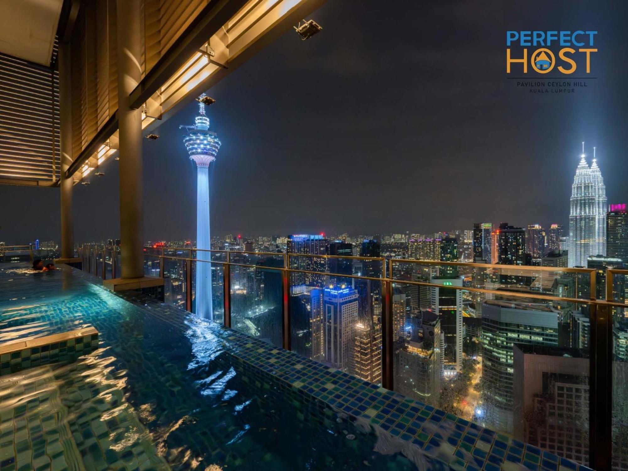 Pavilion Ceylon Hill Suites, Bukit Bintang By Perfect Host 吉隆坡 外观 照片 Sky Pool